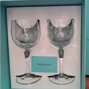Tiffany Wine glass set